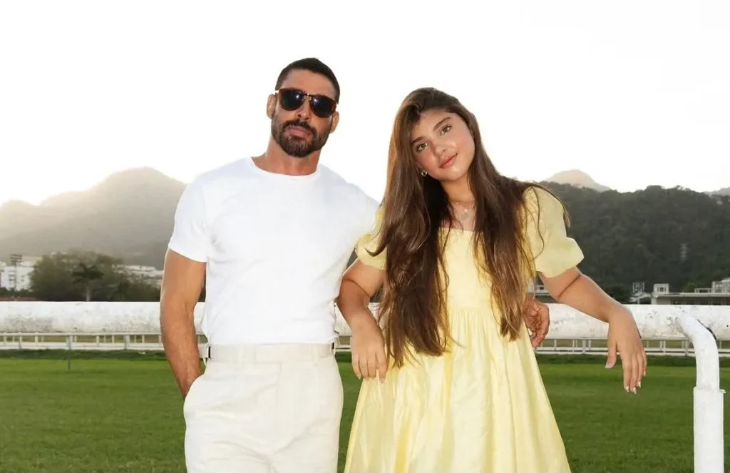 Cauã Reymond aposta na confiança para falar de namoro com a filha Sofia