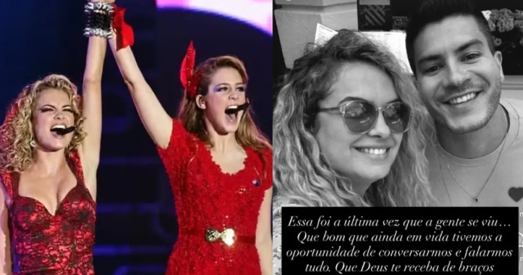 Ex-colegas em Rebelde, Sophia Abrahão e Arthur Aguiar lamentam morte de Lua Blanco
