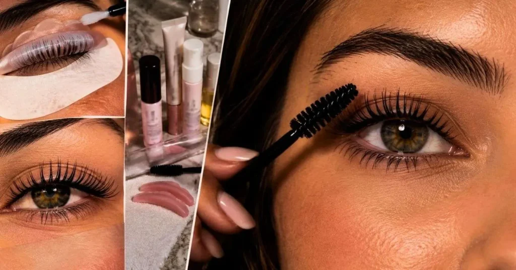 Lash lifting caseiro: como curvar os cílios em casa com segurança