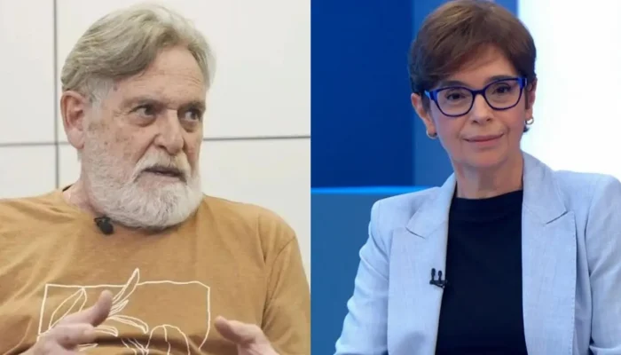 José de Abreu critica condução de Renata Lo Prete em sabatina de Flávio Bolsonaro na Globo