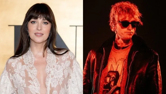 Novos flagras de Machine Gun Kelly e Dakota Johnson em Los Angeles intensificam boatos de romance