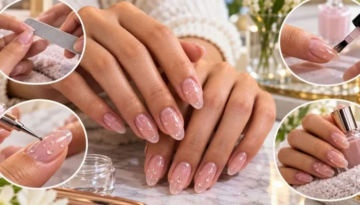 Unhas de gota d'água viram febre e técnica simples garante efeito 3D em casa